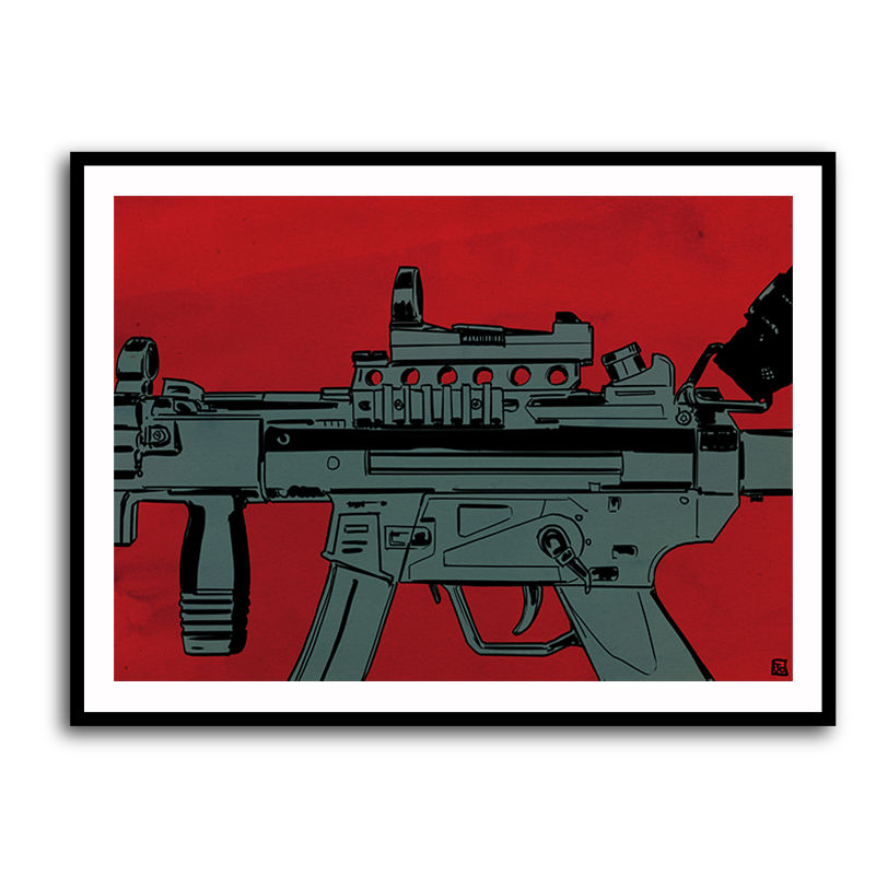 Weapon Wall Art