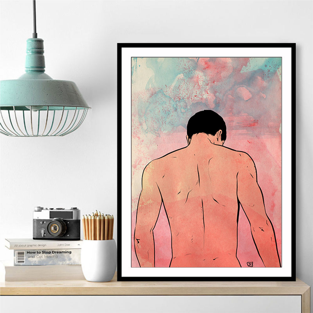 Man 1 Wall Art