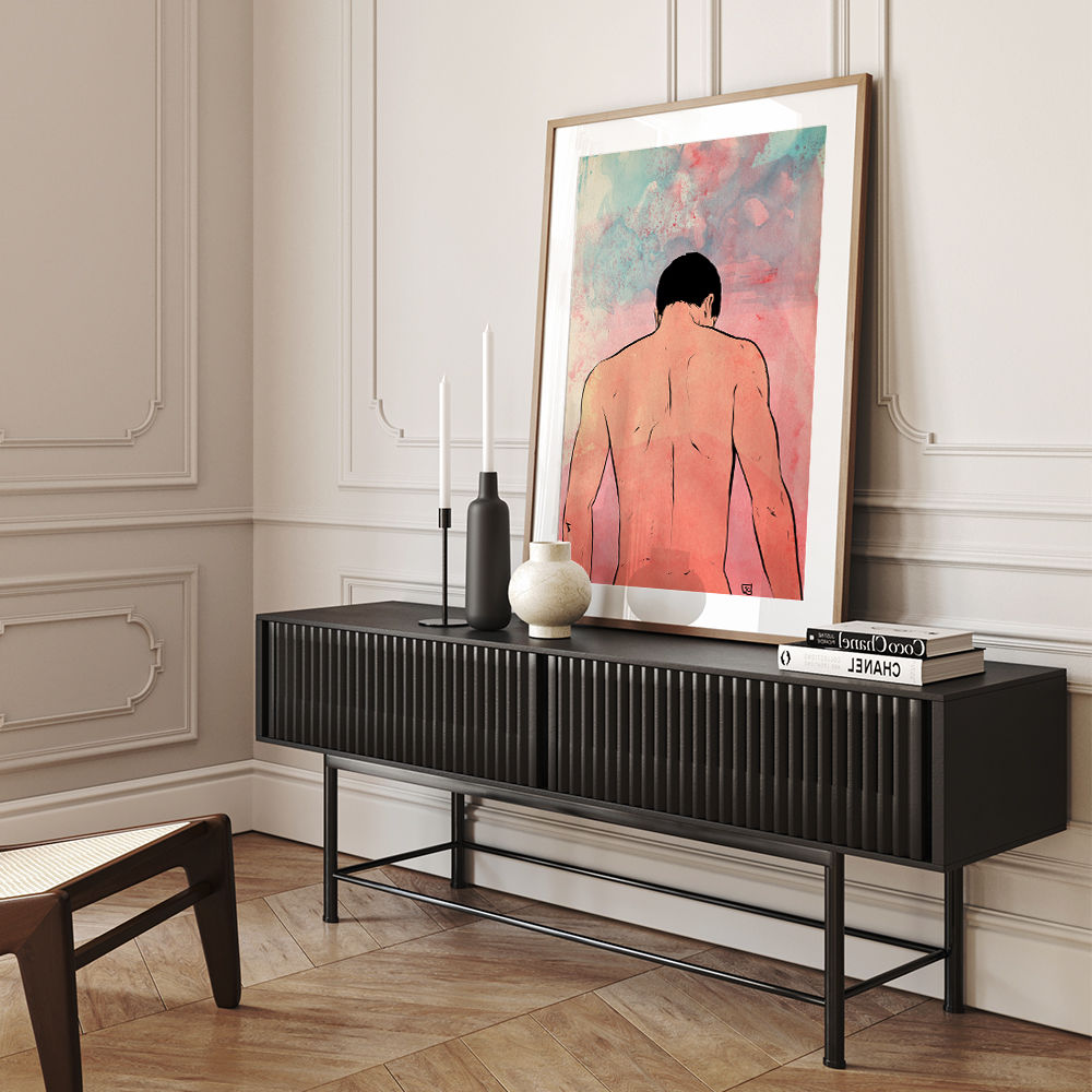 Man 1 Wall Art
