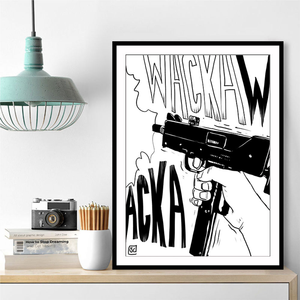 Wacka Wacka Wall Art