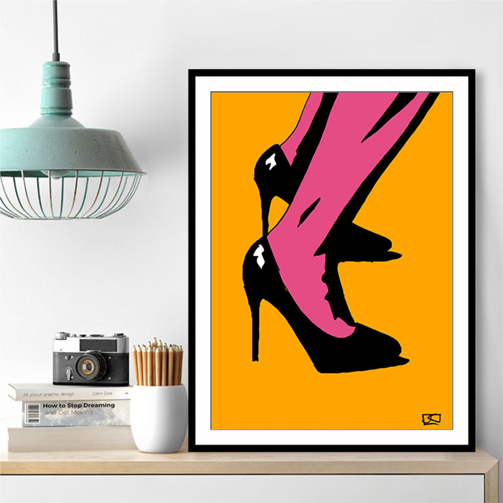 Pop Heels Wall Art