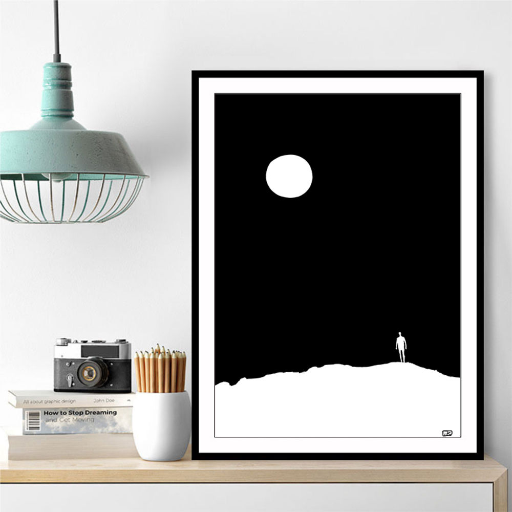 Big Moon Wall Art