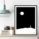 Big Moon Wall Art