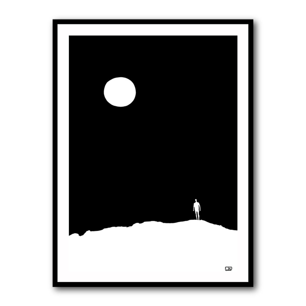 Big Moon Wall Art