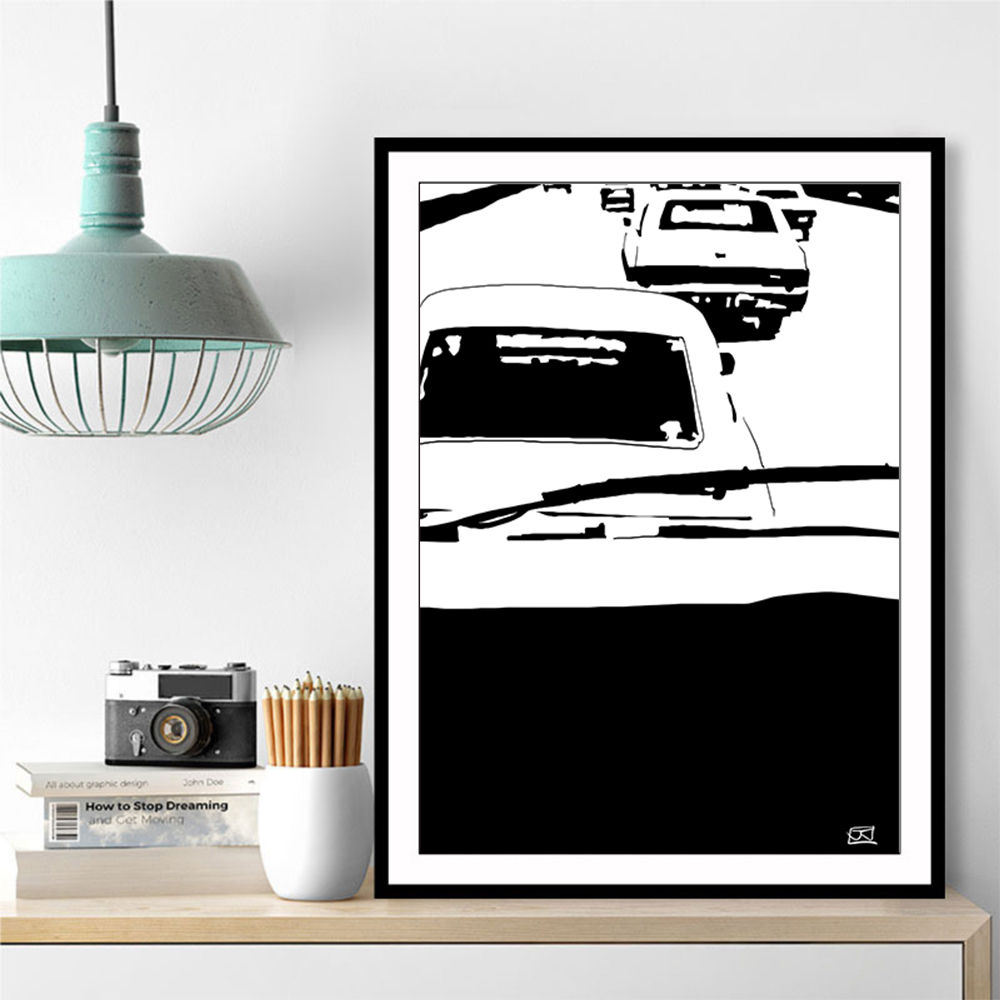 Car Pulp 3 Wall Art