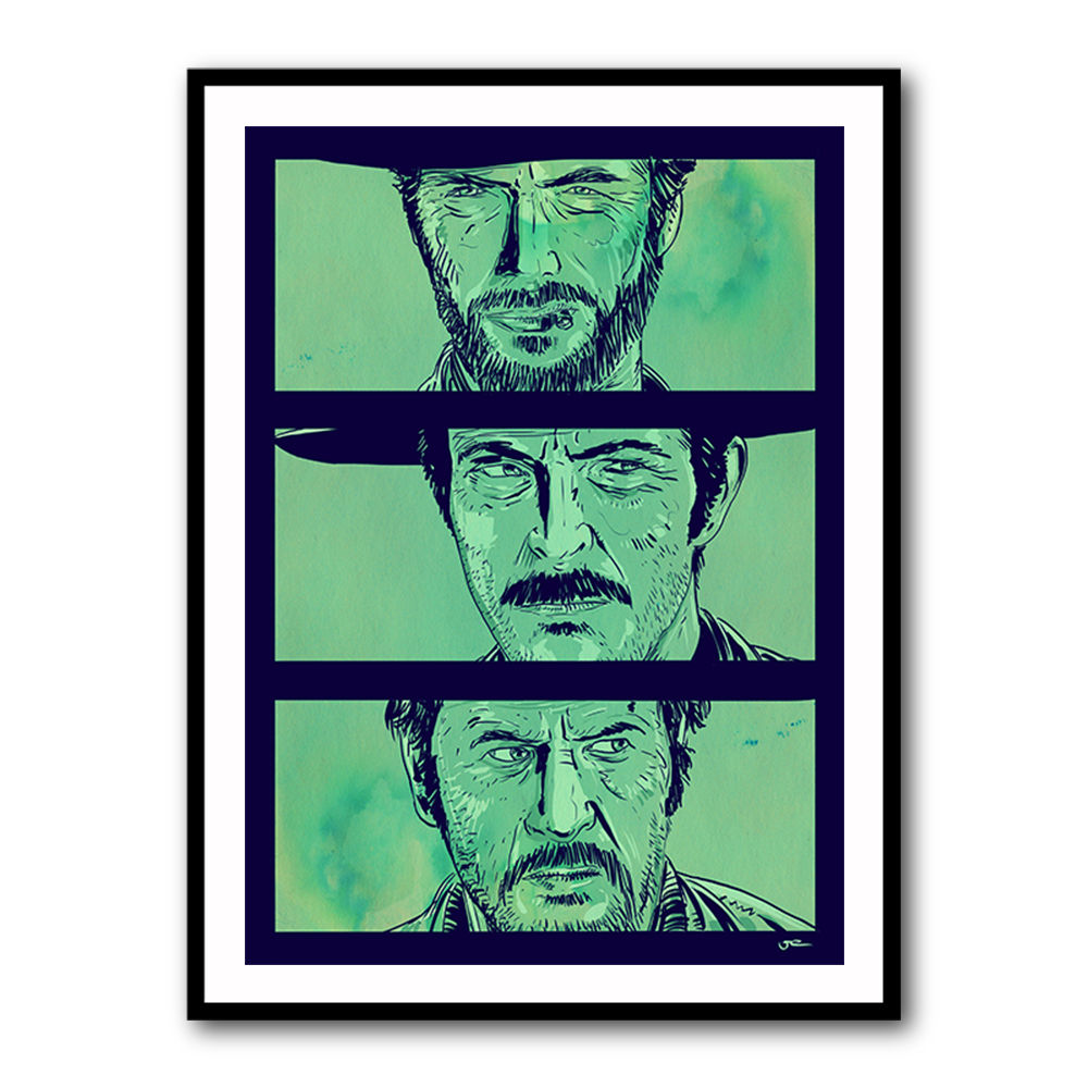 Good Bad And Ugly Wall Art