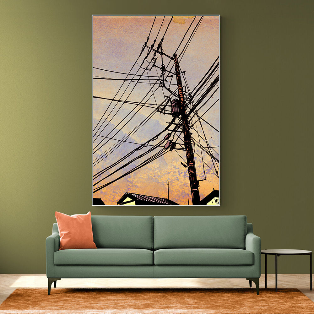 Wires 01 Wall Art