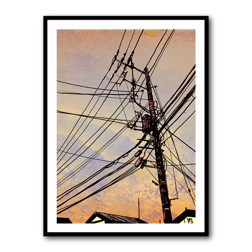 Wires 01 Wall Art