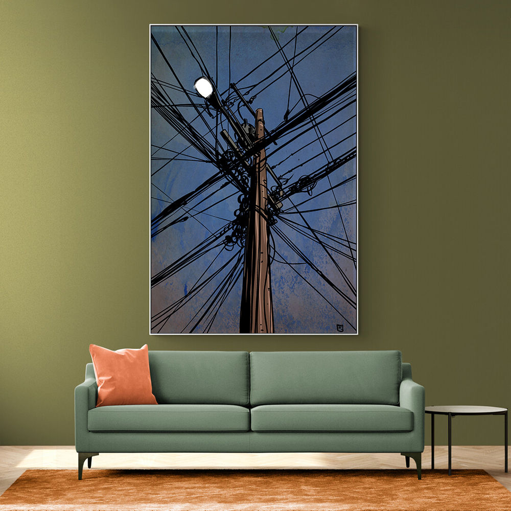 Wires 02 Wall Art