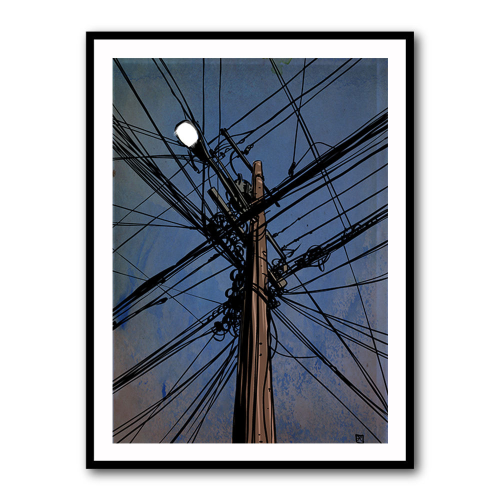 Wires 02 Wall Art