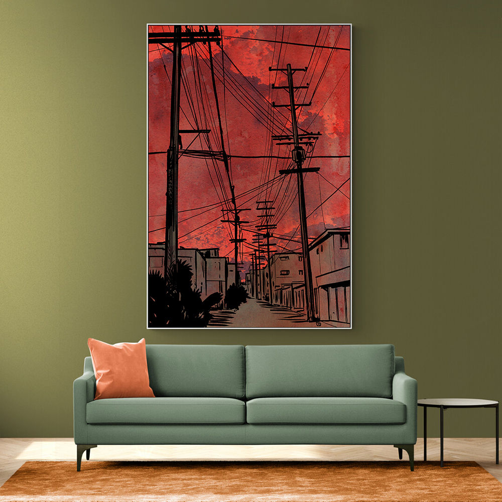 Wires 03 Wall Art