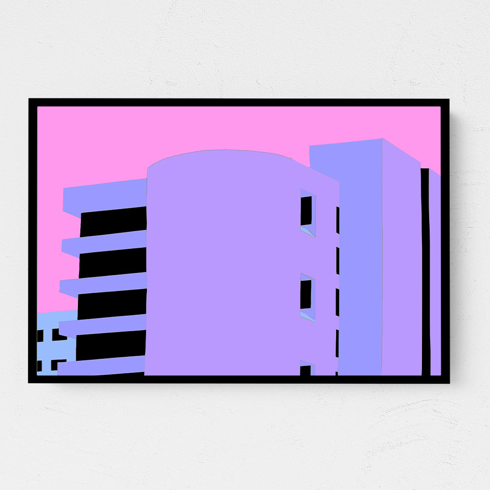 Miami 4 Wall Art