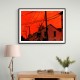 Red Sky Wall Art