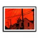 Red Sky Wall Art