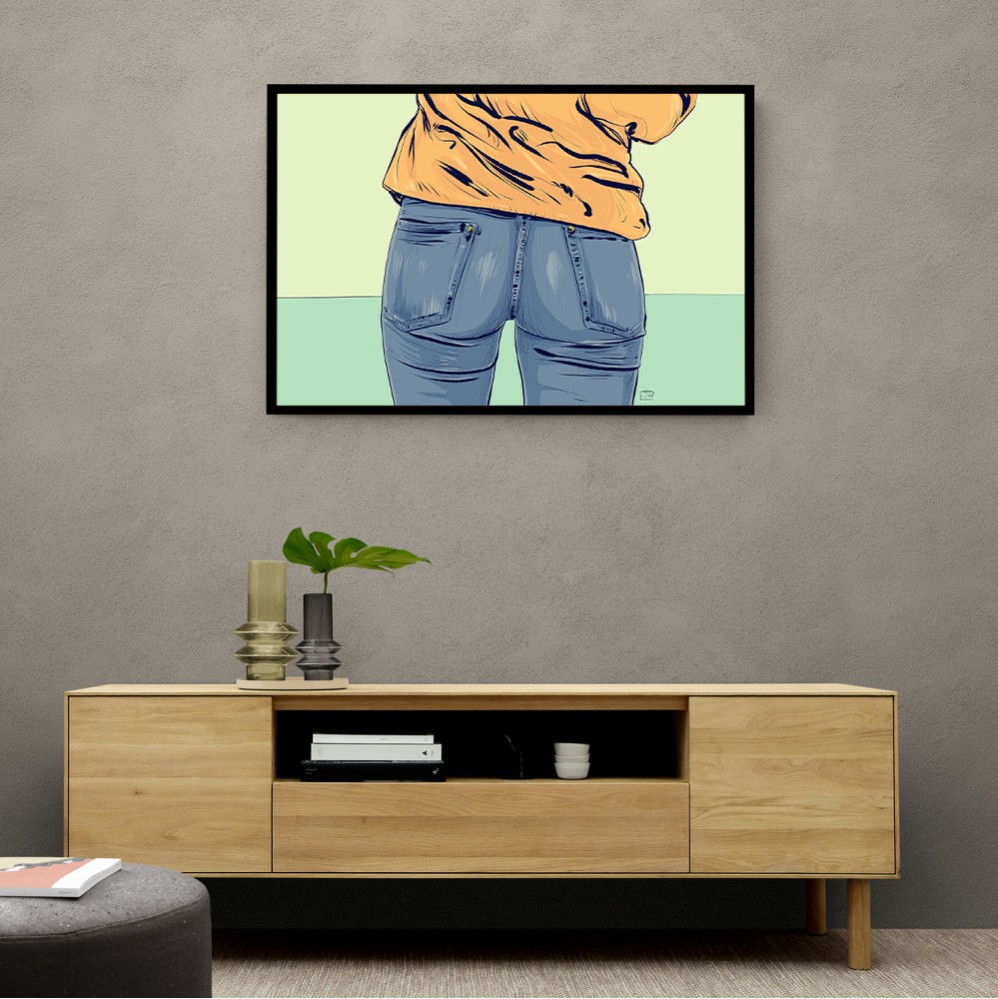 Jeans Wall Art
