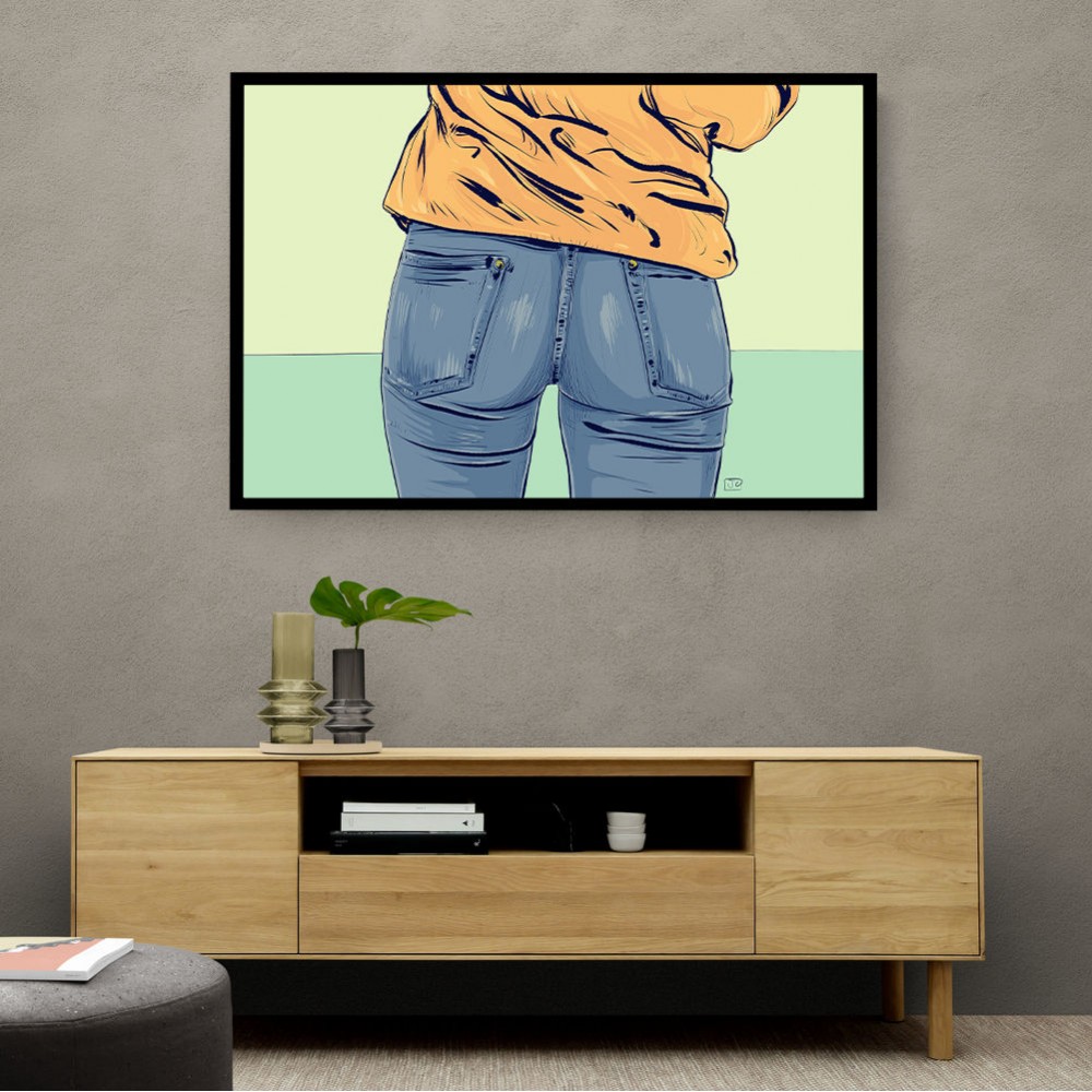 Jeans Wall Art