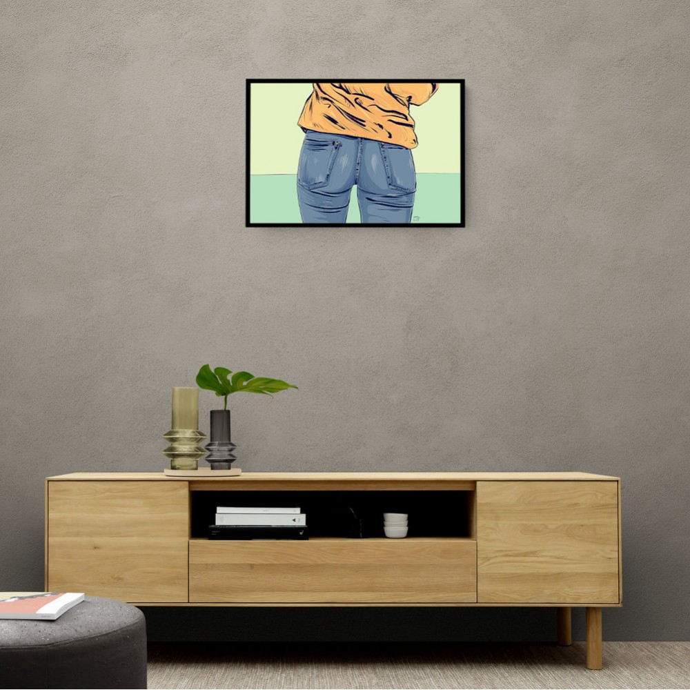 Jeans Wall Art