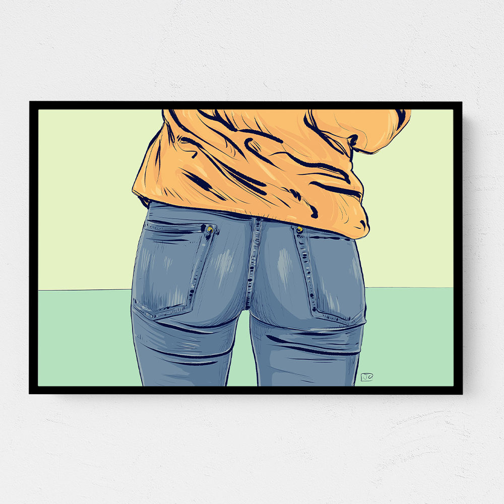 Jeans Wall Art