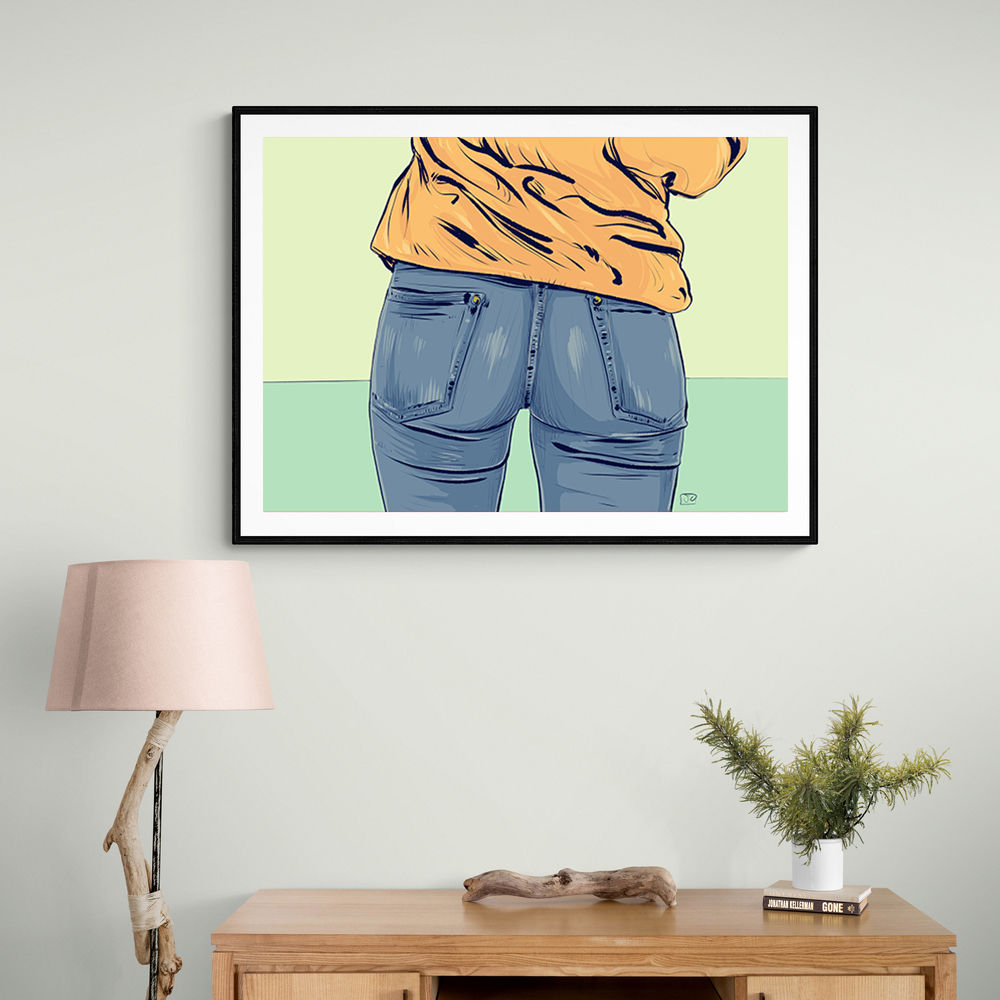 Jeans Wall Art