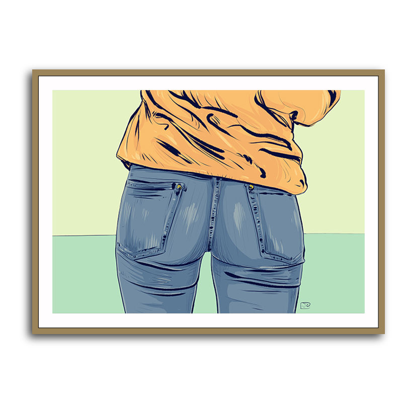 Jeans Wall Art