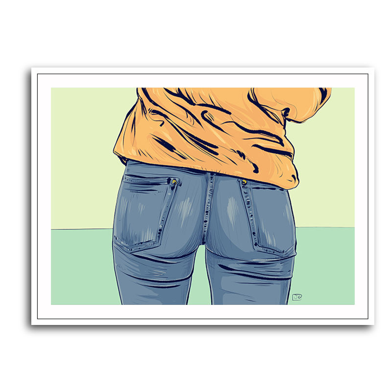 Jeans Wall Art