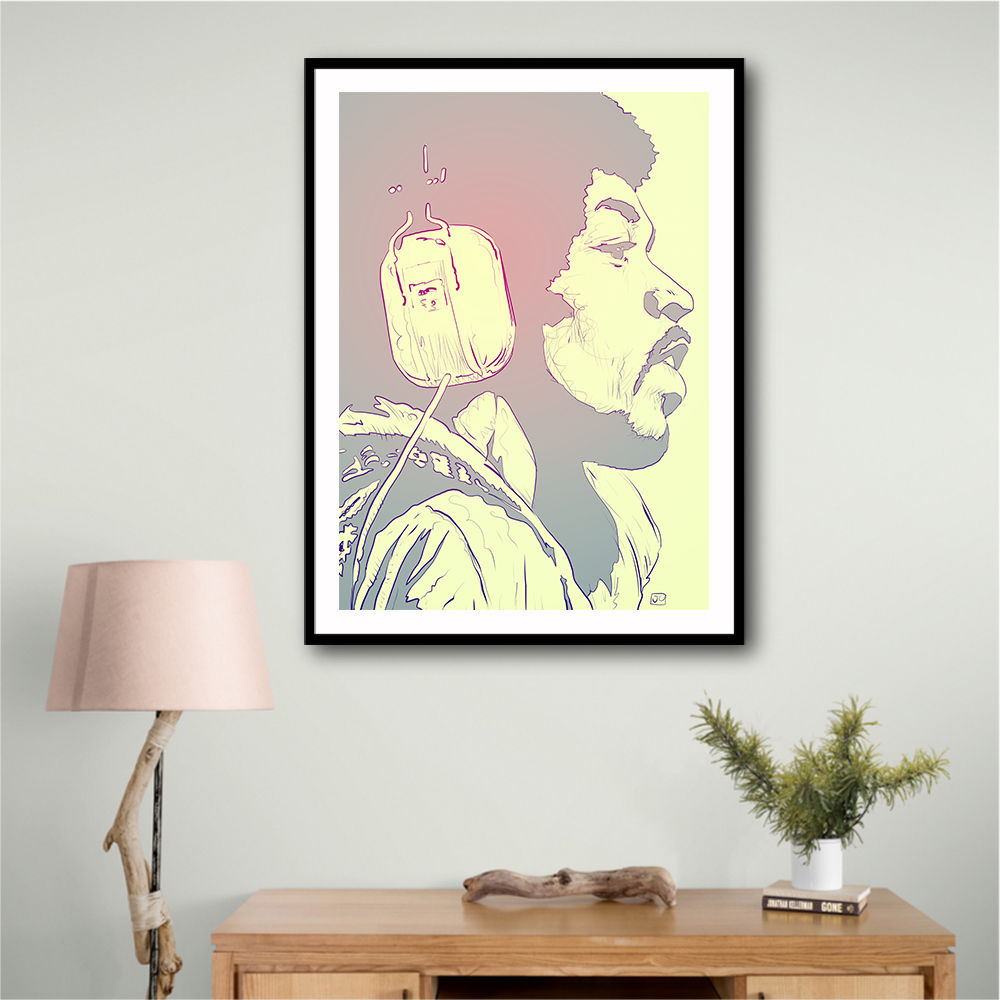 Jimi Wall Art