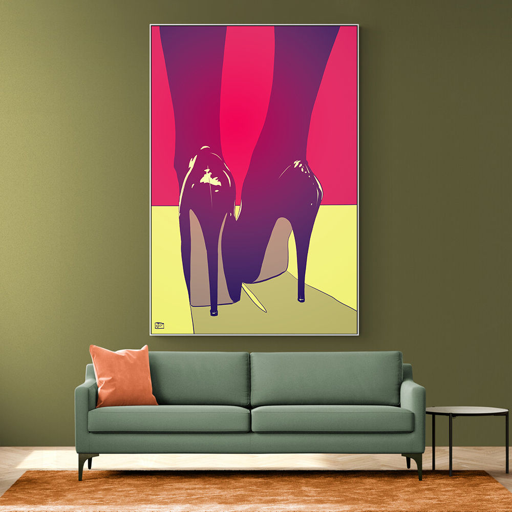 Heels Wall Art