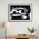 Police Cars Wall Art