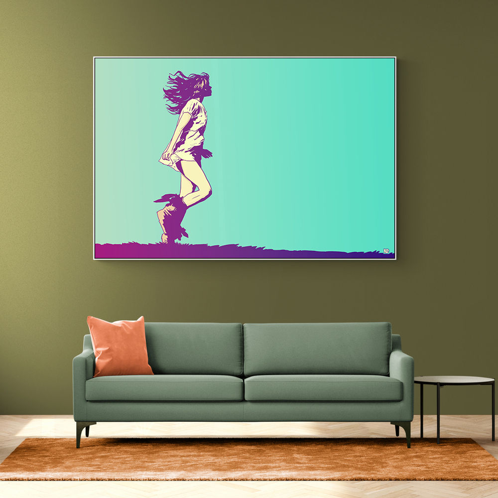 Running Free Wall Art