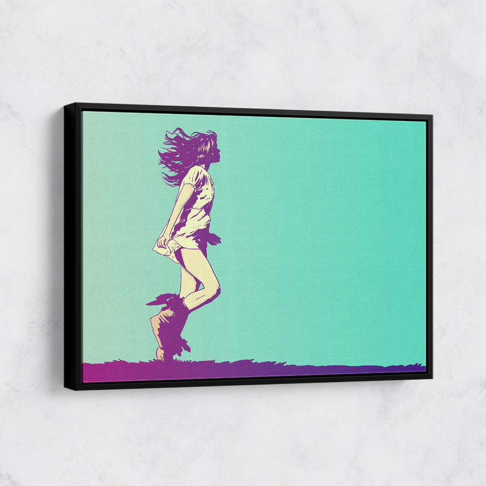 Running Free Wall Art