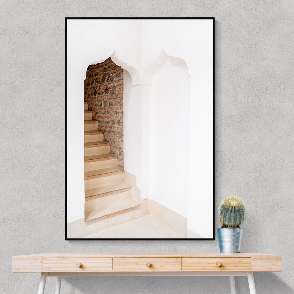 Arch Stairway In Riad