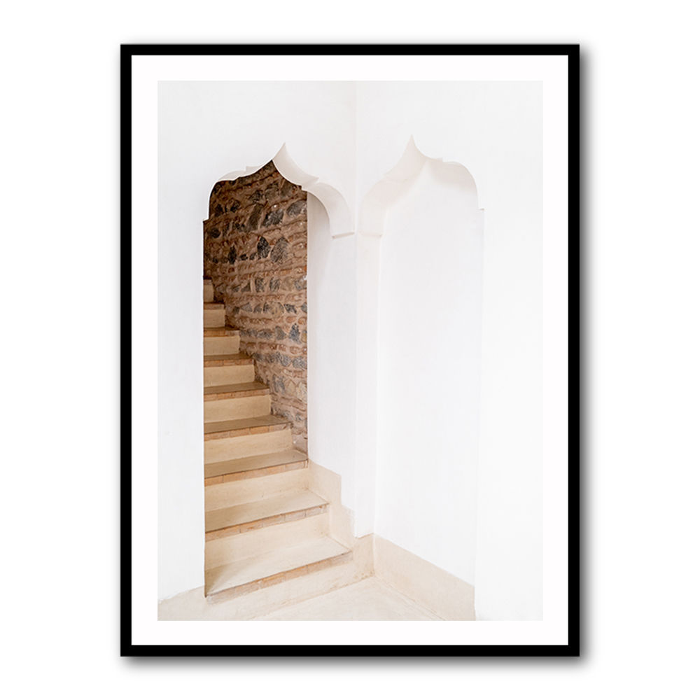 Arch Stairway In Riad