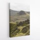 Quiraing Landscape on Scotland Isle of Skye