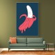 Melting Banana Wall Art