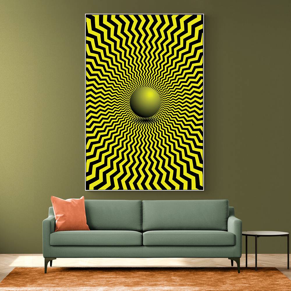 Optical Illusion Wall Art