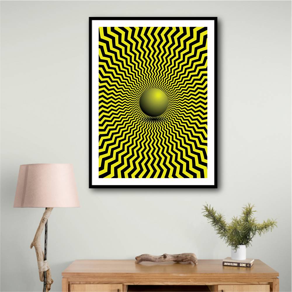 Optical Illusion Wall Art