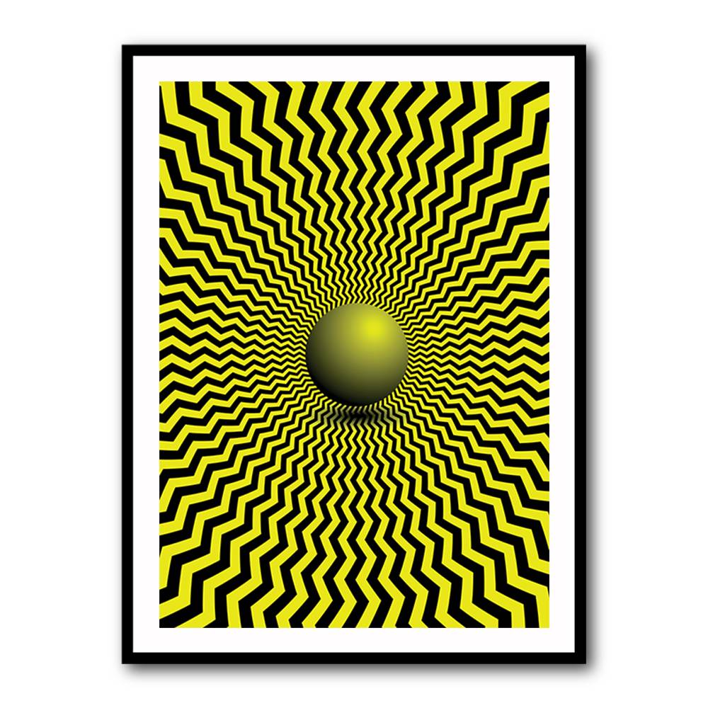 Optical Illusion Wall Art