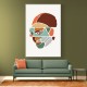 Color Abstract Faces #1 Wall Art