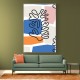 Henri Matissea's Fabulous Algae #2 Wall Art