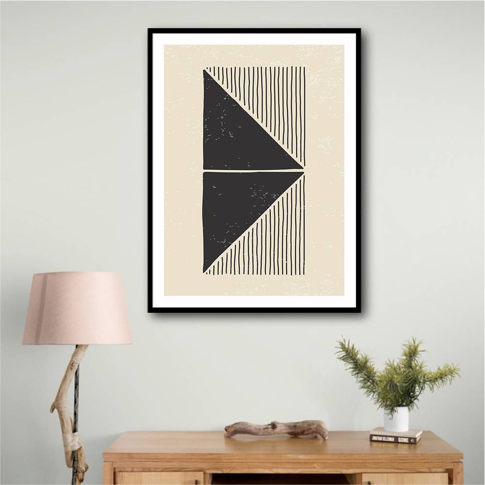 Abstract Black Set #3 Wall Art