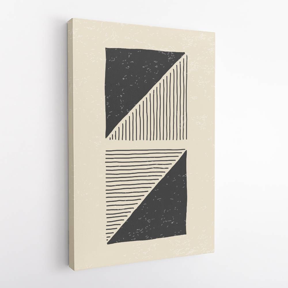 Abstract Black Set #4 Wall Art