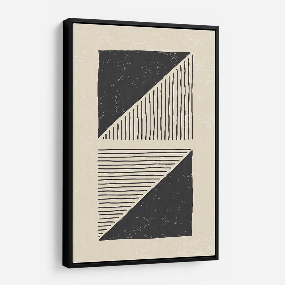 Abstract Black Set #4 Wall Art
