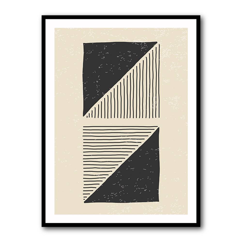 Abstract Black Set #4 Wall Art