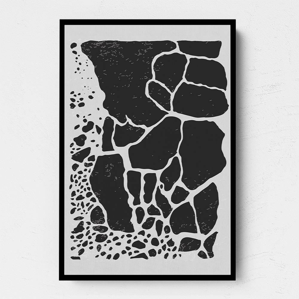 Black Abstract Collection #1 Wall Art