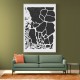 Black Abstract Collection #1 Wall Art