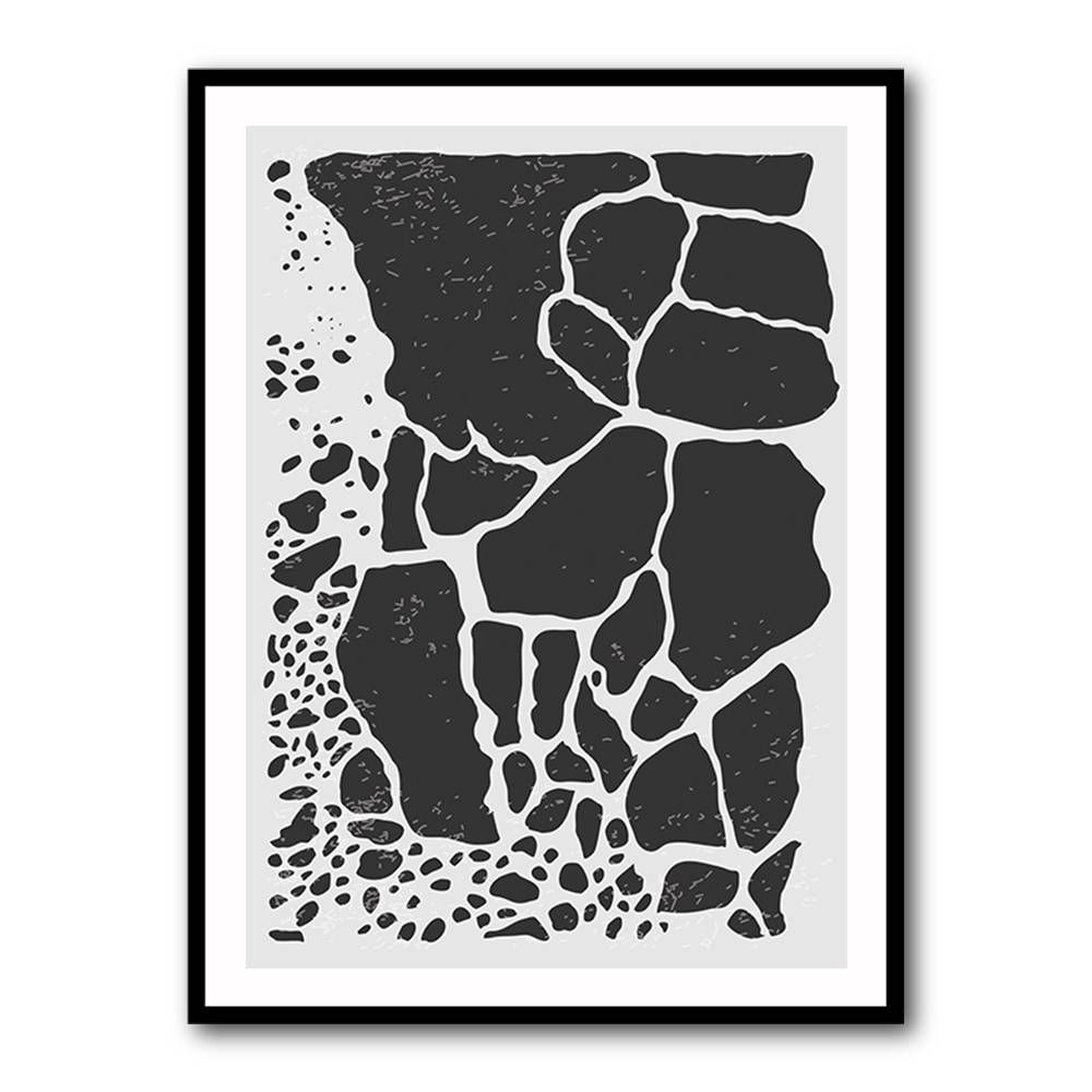 Black Abstract Collection #1 Wall Art