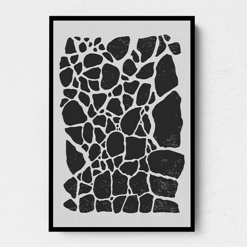 Black Abstract Collection #2 Wall Art