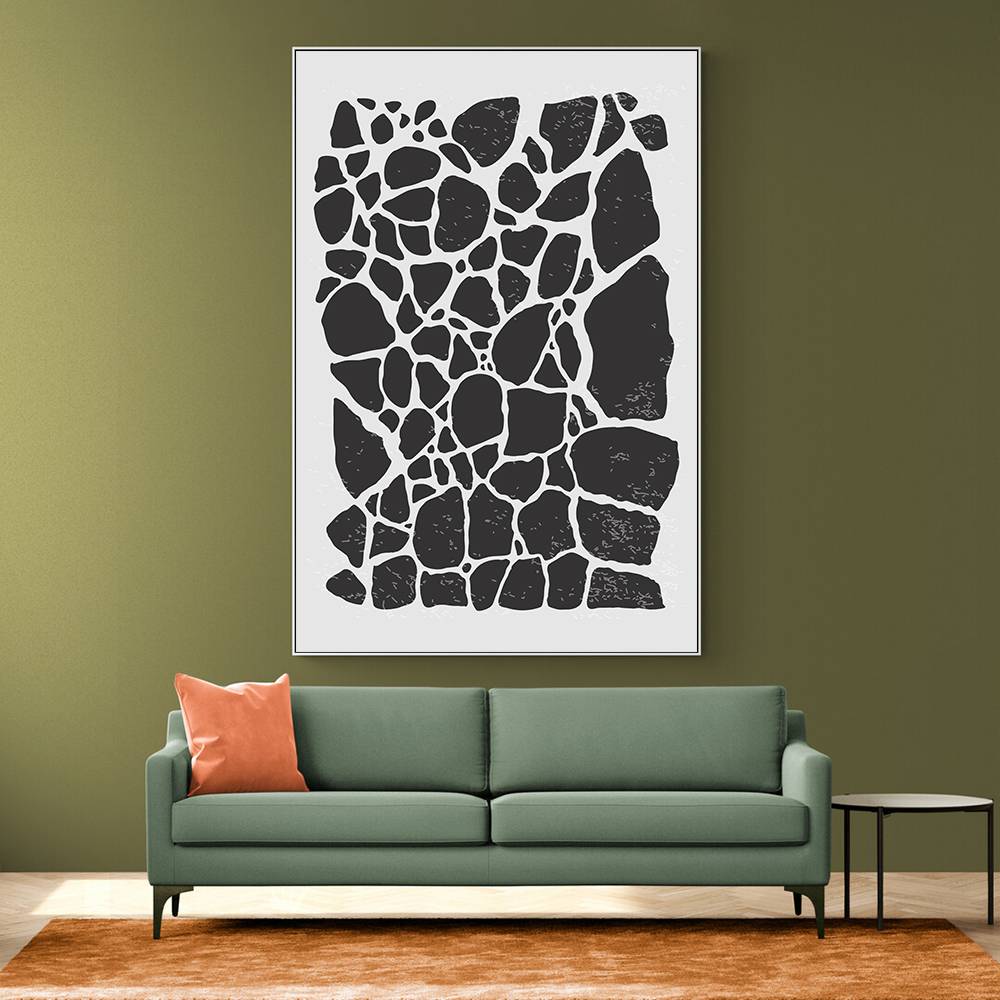 Black Abstract Collection #2 Wall Art