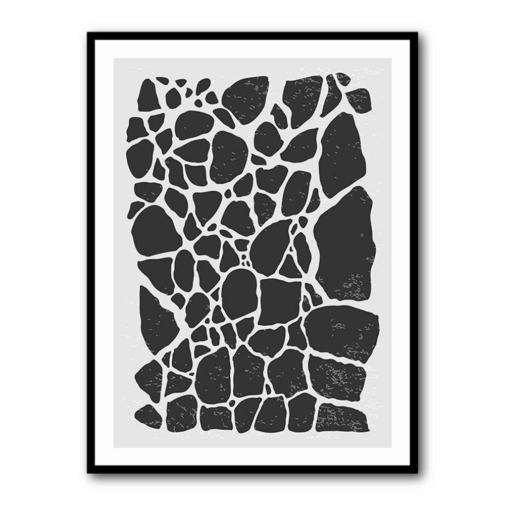 Black Abstract Collection #2 Wall Art
