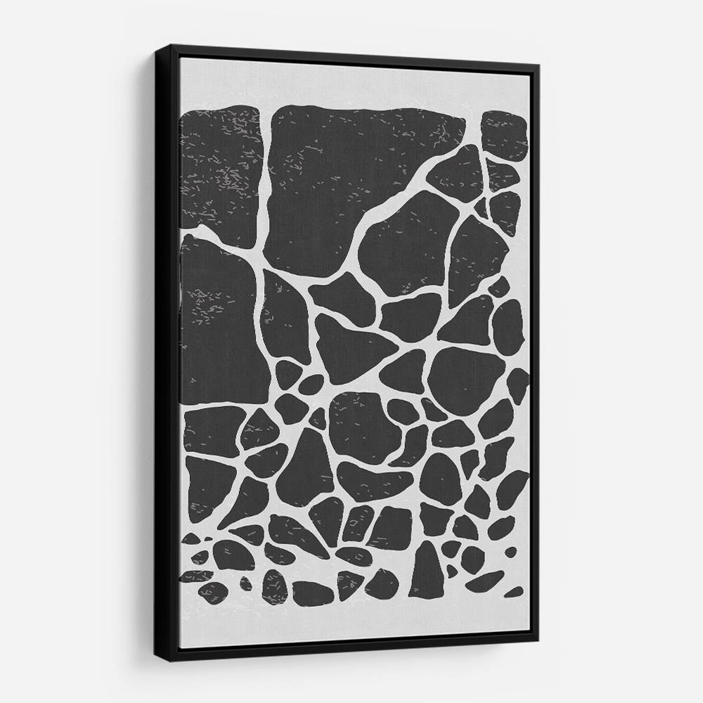 Black Abstract Collection #3 Wall Art